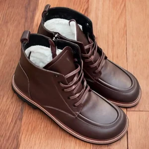 Women S Leather Winter Boots Handmade Anatomical Ankle