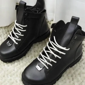 Custom Orthopedic Leather Boots For Women Anatomical Suede